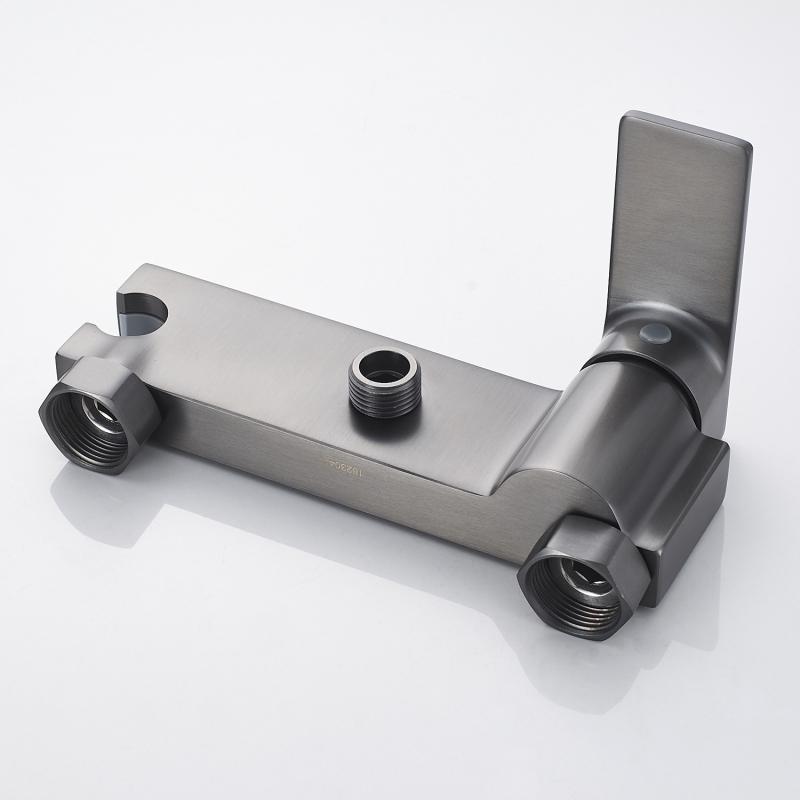 Гигиенический душ со смесителем Rose R1805T-1, пепельный Гигиенический душ со смесителем Rose R1805T-1, пепельный