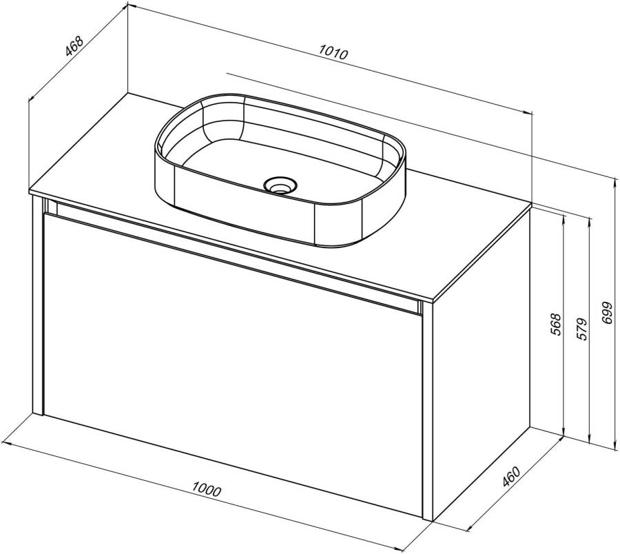 Тумба под раковину Allen Brau Fantasy 100 1.11004.WM белый матовый Тумба под раковину Allen Brau Fantasy 100 1.11004.WM белый матовый