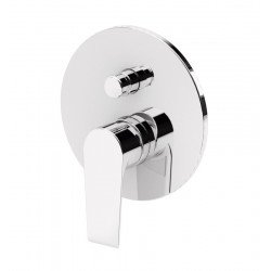 NAUTIC-VDIM-SR Встраиваемый однорычажный смеситель с переключателем на 2 выхода, исполнение Sunrise