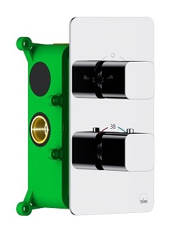Душевая система Timo Petruma SX-5059/00SM скрытого монтажа с термостатом, хром