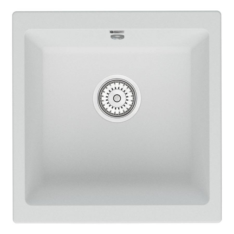 Мойка кухонная Point Бату 45 PN3008W, белый Мойка кухонная Point Бату 45 PN3008W, белый