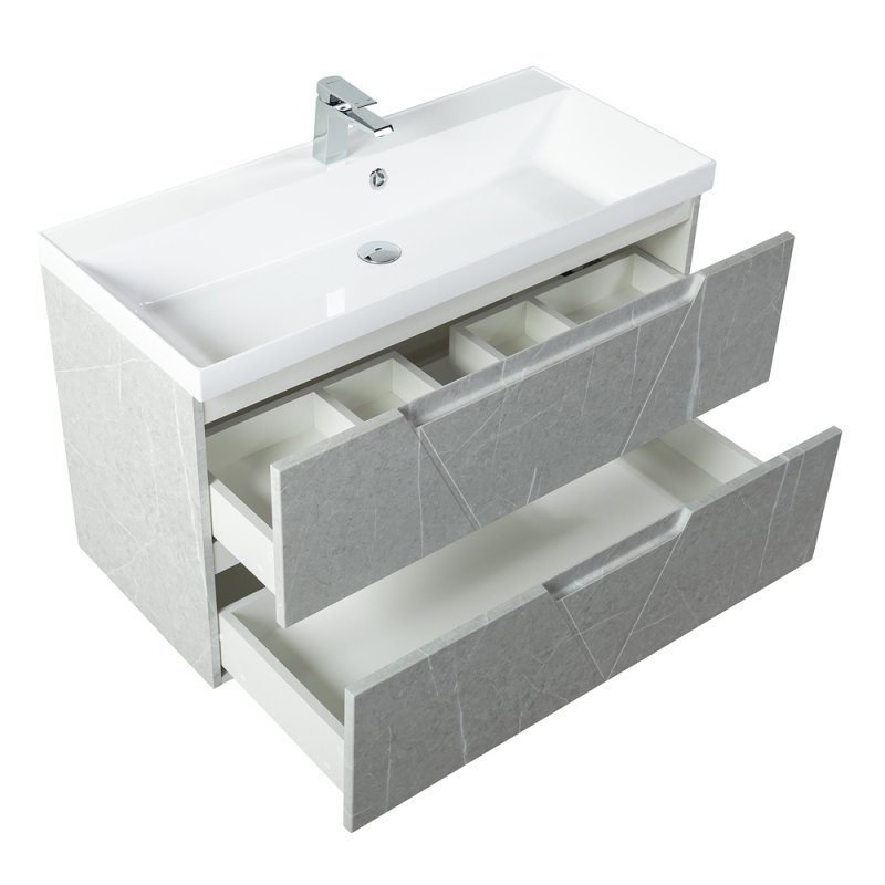 Раковина из литьевого мрамора BelBagno BB1000/450-LV-MR-AST Раковина из литьевого мрамора BelBagno BB1000/450-LV-MR-AST