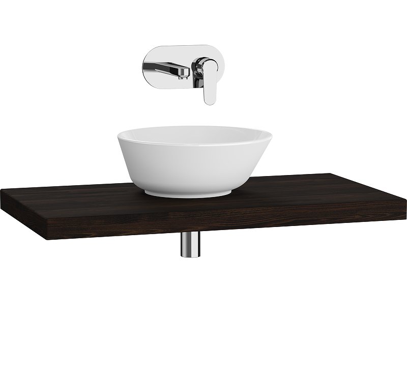 Столешница подвесная 90 см, темный вяз Столешница подвесная 90 см, темный вяз