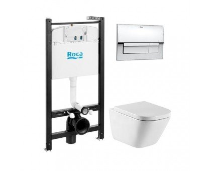 Комплект унитаз с инсталляцией Roca Gap 893104100