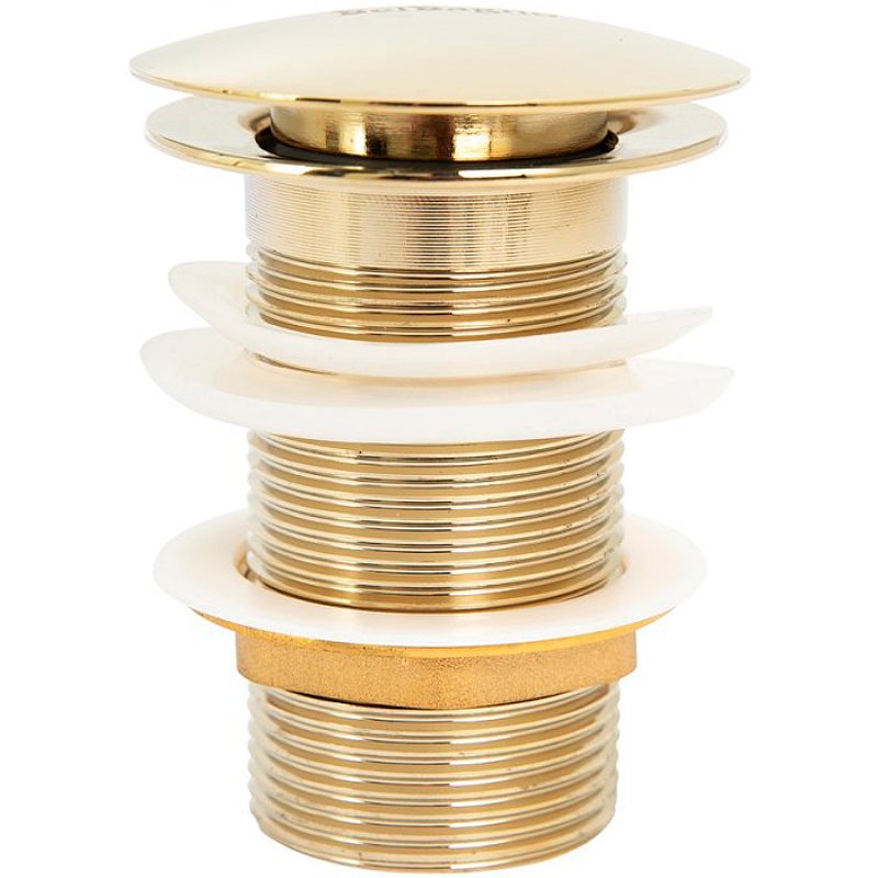 BB-SC-ORO Донный клапан с системой "Клик-клак" без перелива, золото BB-SC-ORO Донный клапан с системой "Клик-клак" без перелива, золото