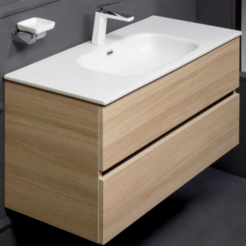 Тумба без раковины Vallessi 100*46cm LIGHT OAK мат. 2 полки 837-100-L Boheme Тумба без раковины Vallessi 100*46cm LIGHT OAK мат. 2 полки 837-100-L Boheme