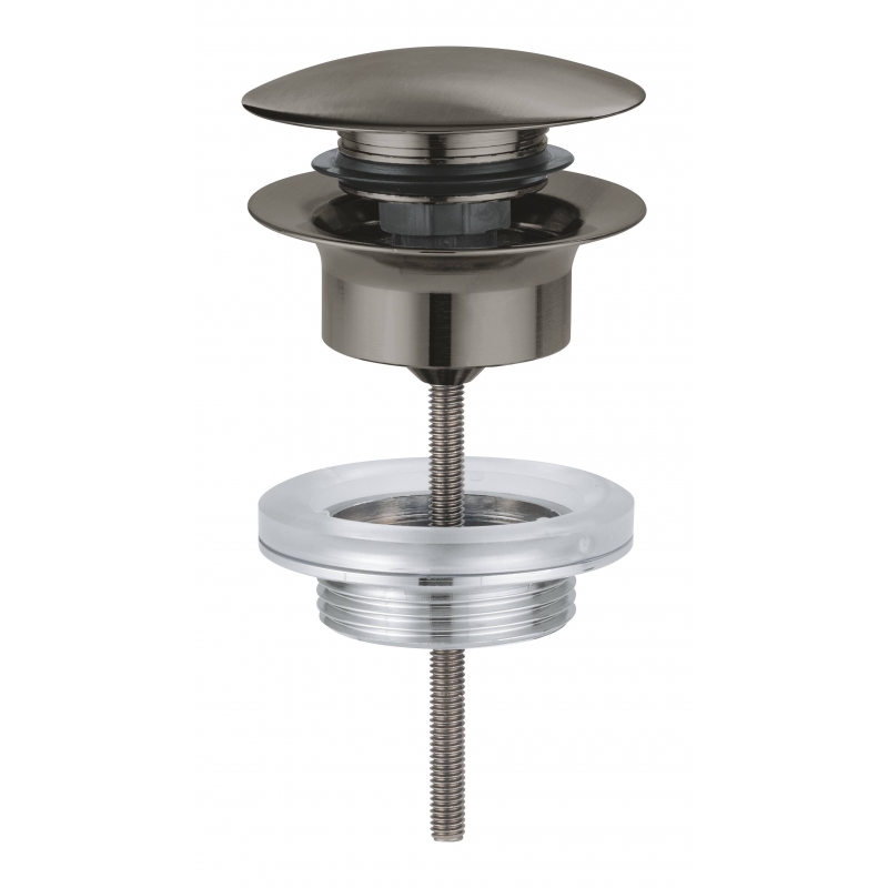 Донный клапан для раковины GROHE, темный графит матовый (65807AL0) Донный клапан для раковины GROHE, темный графит матовый (65807AL0)