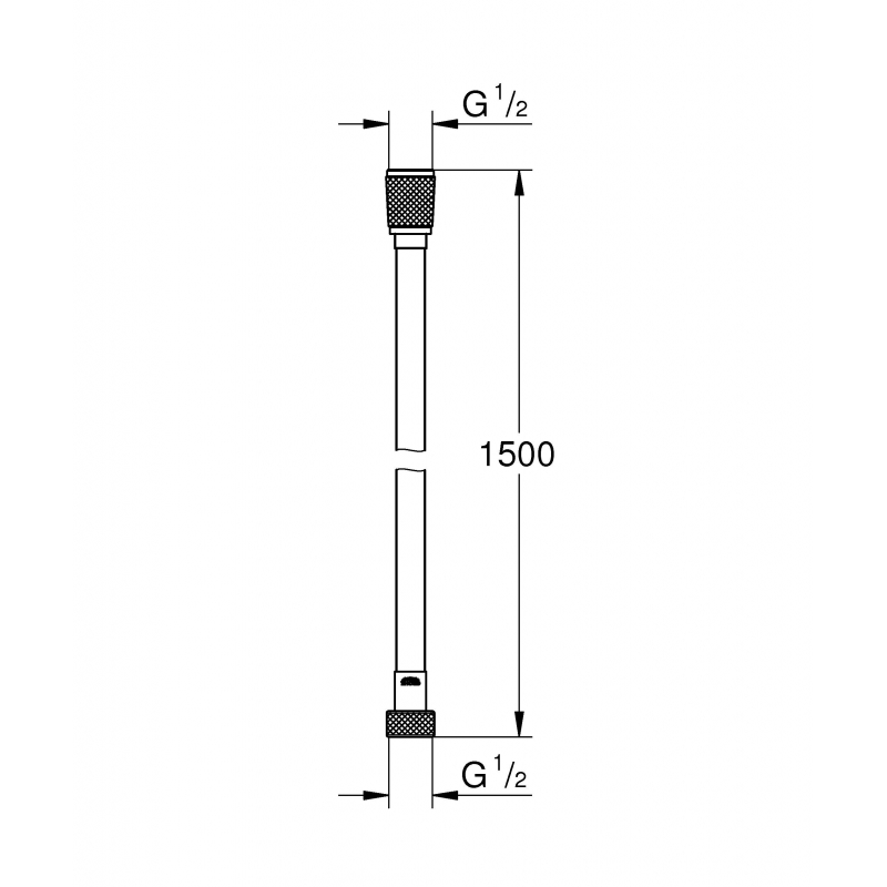 Душевой шланг Grohe Silverflex 26346000 хром Душевой шланг Grohe Silverflex 26346000 хром