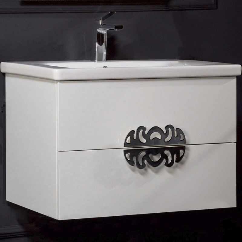 Тумба 100см*43,5 WHITE (керам.моноблок) 830-100-WH Boheme Тумба 100см*43,5 WHITE (керам.моноблок) 830-100-WH Boheme