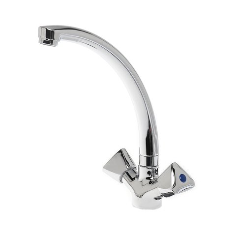 Смеситель для кухни OneLife P03-001cr полимерный Смеситель для кухни OneLife P03-001cr полимерный