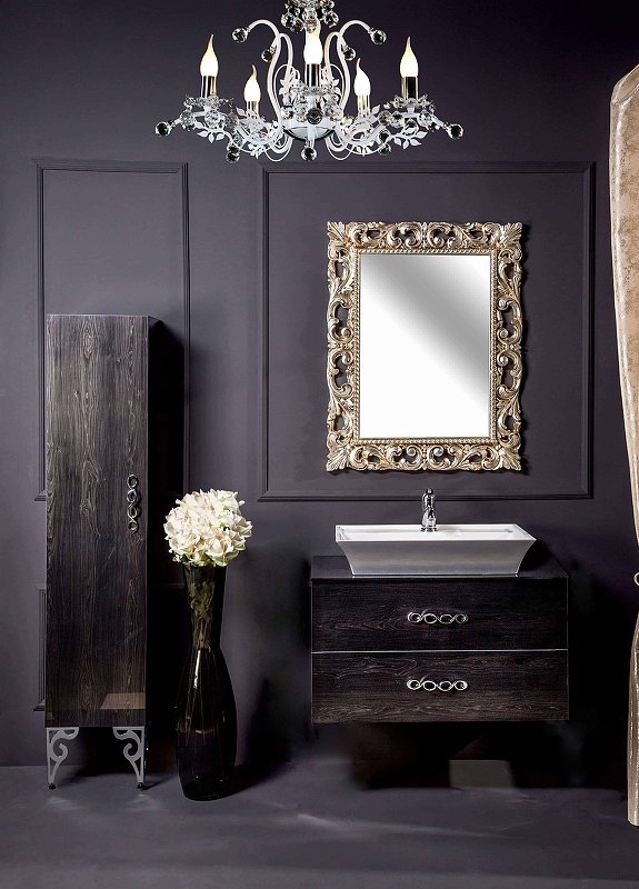 Тумба 80см*48 (52) BLACK WOOD 831-080-BW Boheme Тумба 80см*48 (52) BLACK WOOD 831-080-BW Boheme