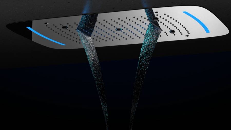 Душевая система Timo Saona SX-2319/03SM скрытого монтажа с термостатом, черный матовый Душевая система Timo Saona SX-2319/03SM скрытого монтажа с термостатом, черный матовый