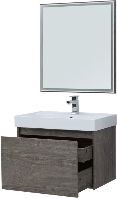 Мебель для ванной Aquanet Nova Lite 75 дуб рошелье (1 ящик) Мебель для ванной Aquanet Nova Lite 75 дуб рошелье (1 ящик)