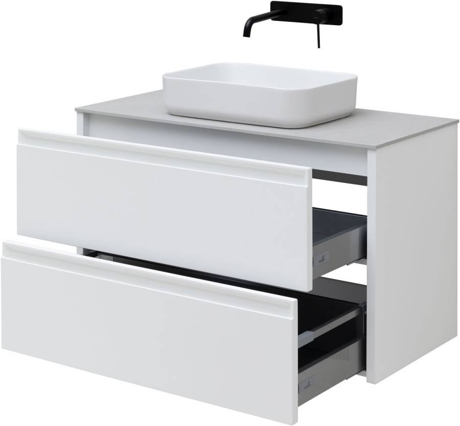 Тумба под раковину Allen Brau Fantasy 100 1.11003.WM белый матовый Тумба под раковину Allen Brau Fantasy 100 1.11003.WM белый матовый
