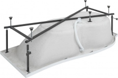 Каркас сварной для акриловой ванны Aquanet Nicol 170x70 L/R Каркас сварной для акриловой ванны Aquanet Nicol 170x70 L/R