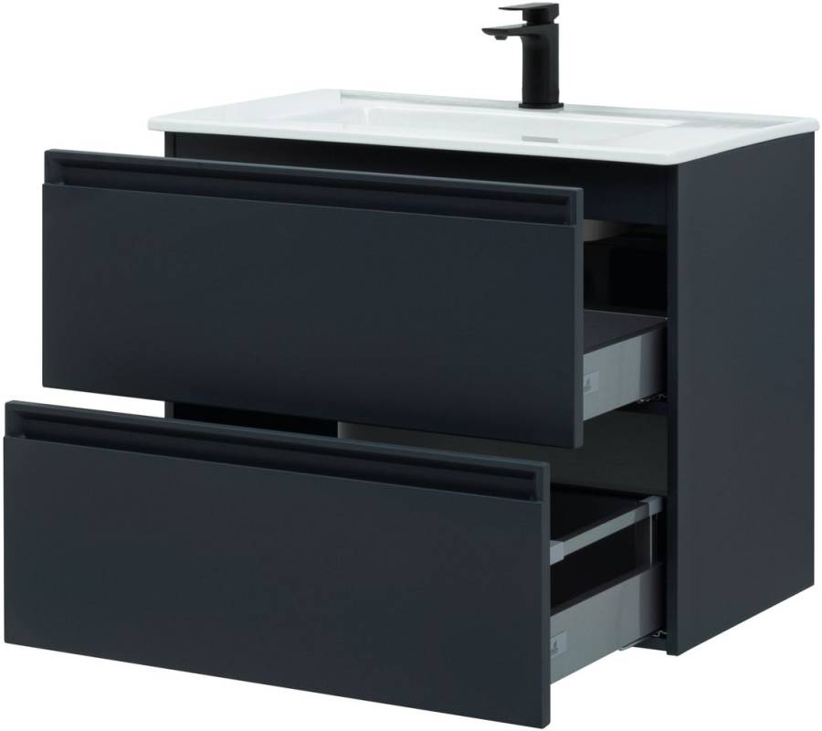 Тумба под раковину Allen Brau Eclipse 80 1.E1002.AM антрацит матовый Тумба под раковину Allen Brau Eclipse 80 1.E1002.AM антрацит матовый