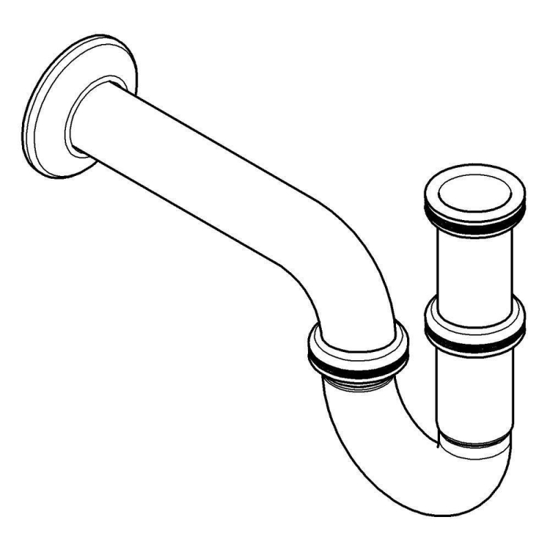 Сифон для раковины GROHE 1 1/4″, хром (28947000) Сифон для раковины GROHE 1 1/4″, хром (28947000)