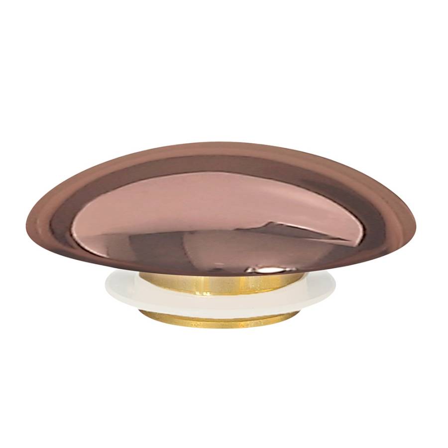 Накладка на слив для раковины ABBER AC0014RG розовое золото, керамика Накладка на слив для раковины ABBER AC0014RG розовое золото, керамика