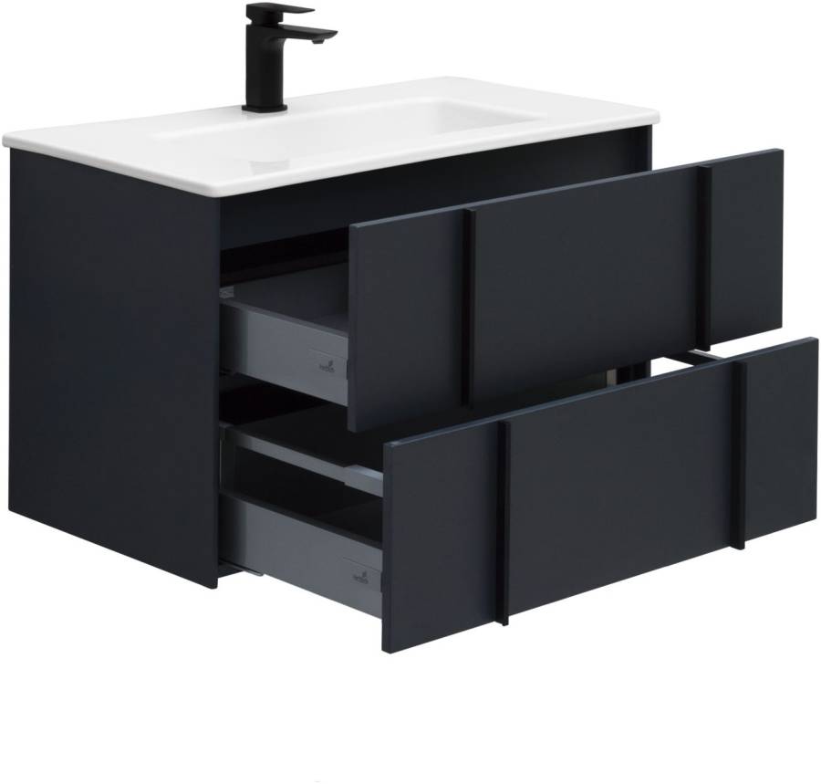 Тумба под раковину Allen Brau Reality 80 1.32005.AM антрацит матовый Тумба под раковину Allen Brau Reality 80 1.32005.AM антрацит матовый