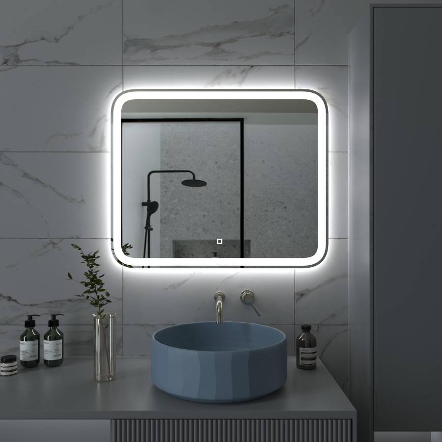 Зеркало Onika Магна 90 с LED подсветкой Зеркало Onika Магна 90 с LED подсветкой