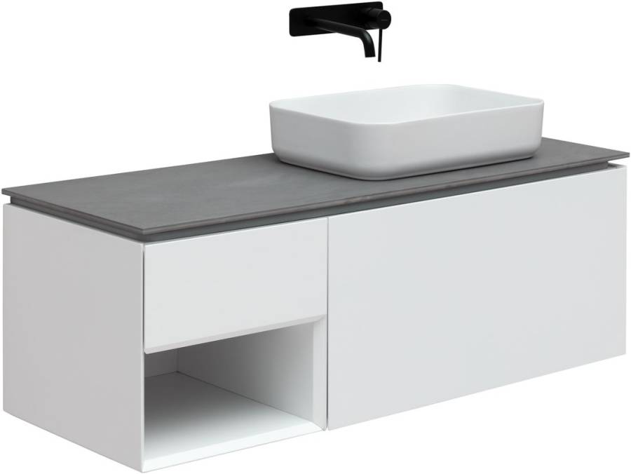 Тумба под раковину Allen Brau Infinity 120 1.21008.WM R белый матовый Тумба под раковину Allen Brau Infinity 120 1.21008.WM R белый матовый