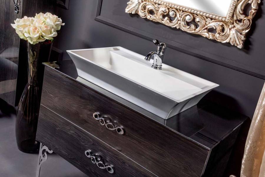 Тумба 100см*48 (52) BLACK WOOD 831-100-BW Boheme Тумба 100см*48 (52) BLACK WOOD 831-100-BW Boheme