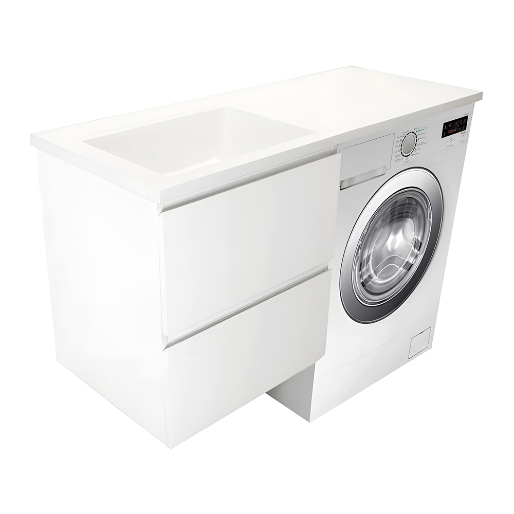 Тумба подвесная под умывальник Dallas Luxe 1000х482 2 ящика (ШхГхВ) 358х476х607 Тумба подвесная под умывальник Dallas Luxe 1000х482 2 ящика (ШхГхВ) 358х476х607