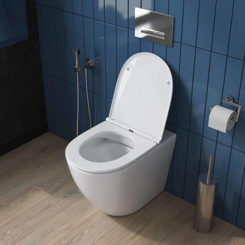 Чаша приставного унитаза BelBagno SFERA-R BB2141CBR Чаша приставного унитаза BelBagno SFERA-R BB2141CBR