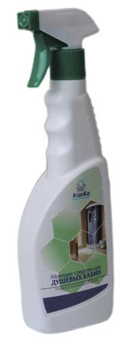 1 Марка Моющее средство для душевых кабин, 500мл., курковый распылитель 1 Марка Моющее средство для душевых кабин, 500мл., курковый распылитель