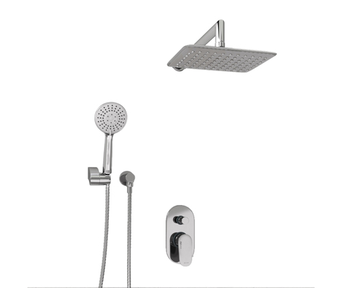 A14031 Встраиваемый комплект для душа с верхней душевой насадкой и лейкой Wasserkraft A14031 Встраиваемый комплект для душа с верхней душевой насадкой и лейкой Wasserkraft