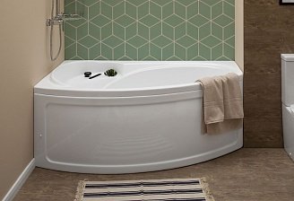 Акриловая ванна Aquanet Jersey 170x90 L