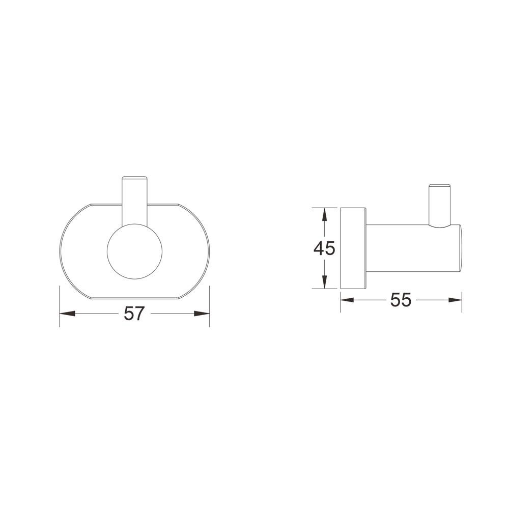 Крючок, SG5111H Shevanik, Черный Крючок, SG5111H Shevanik, Черный