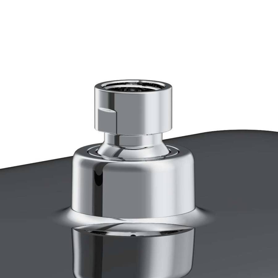 940050000 Merkur верхний душ, квадрат, Хром 940050000 Merkur верхний душ, квадрат, Хром