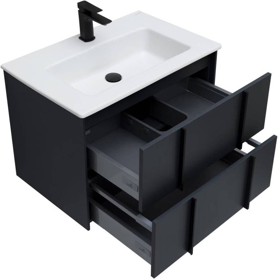 Тумба под раковину Allen Brau Reality 70 1.32004.AM антрацит матовый Тумба под раковину Allen Brau Reality 70 1.32004.AM антрацит матовый