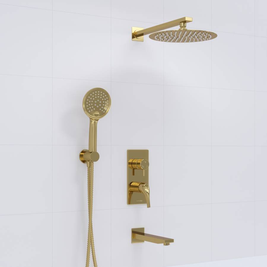 A71208 Встраиваемый комплект для ванны с верхней душевой насадкой, лейкой и изливом Wasserkraft A71208 Встраиваемый комплект для ванны с верхней душевой насадкой, лейкой и изливом Wasserkraft