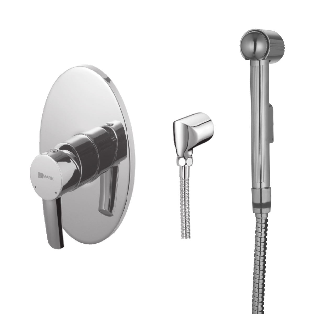 Смеситель Lemark Atlantiss LM3219C с гигиеническим душем, встраиваемый Смеситель Lemark Atlantiss LM3219C с гигиеническим душем, встраиваемый