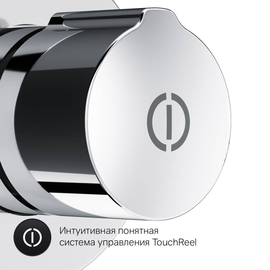 F40P85A00 X-Joy TouchReel, гигиенический набор для скрытого монтажа с нажимным смесителем Для душа, F40P85A00 X-Joy TouchReel, гигиенический набор для скрытого монтажа с нажимным смесителем Для душа,