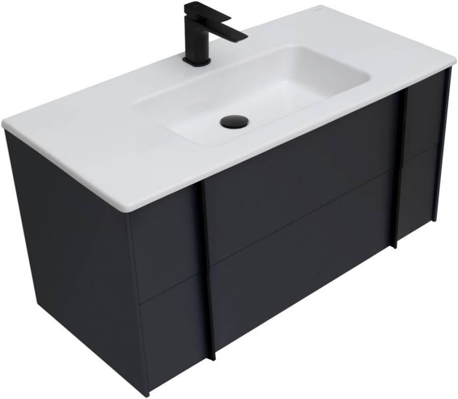 Тумба под раковину Allen Brau Reality 100 1.32007.AM антрацит матовый Тумба под раковину Allen Brau Reality 100 1.32007.AM антрацит матовый