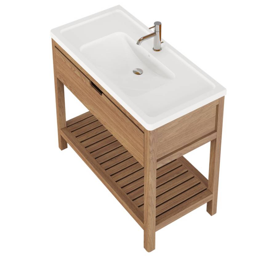 Тумба под раковину Creto Provence Family Wood 105 Тумба под раковину Creto Provence Family Wood 105