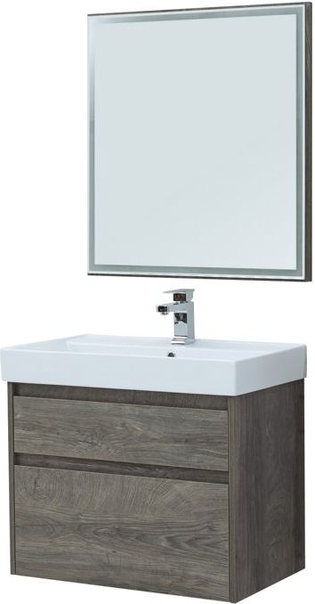 Мебель для ванной Aquanet Nova Lite 75 дуб рошелье (2 ящика) Мебель для ванной Aquanet Nova Lite 75 дуб рошелье (2 ящика)