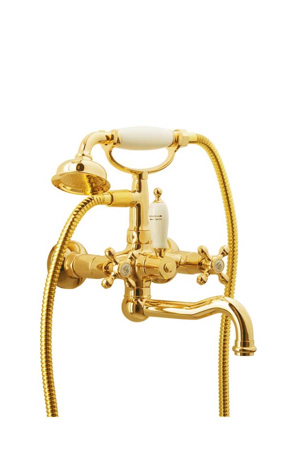 Смеситель Boheme Tradizionale Oro 293 для ванны Смеситель Boheme Tradizionale Oro 293 для ванны