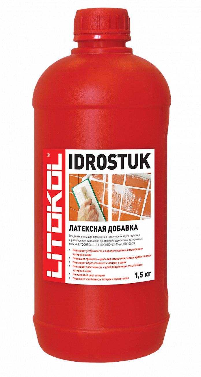 Латексные добавки IDROSTUK - м 1,5 Латексные добавки IDROSTUK - м 1,5