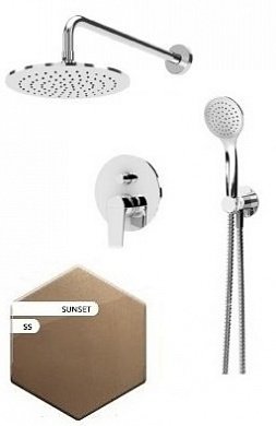 Встраиваемый душевой комплект CEZARES NAUTIC-DSIP-SS Встраиваемый душевой комплект CEZARES NAUTIC-DSIP-SS