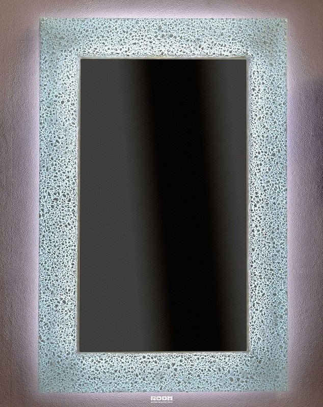 Зеркало AURA 60*90 белое, с подсветкой 537 Boheme Зеркало AURA 60*90 белое, с подсветкой 537 Boheme