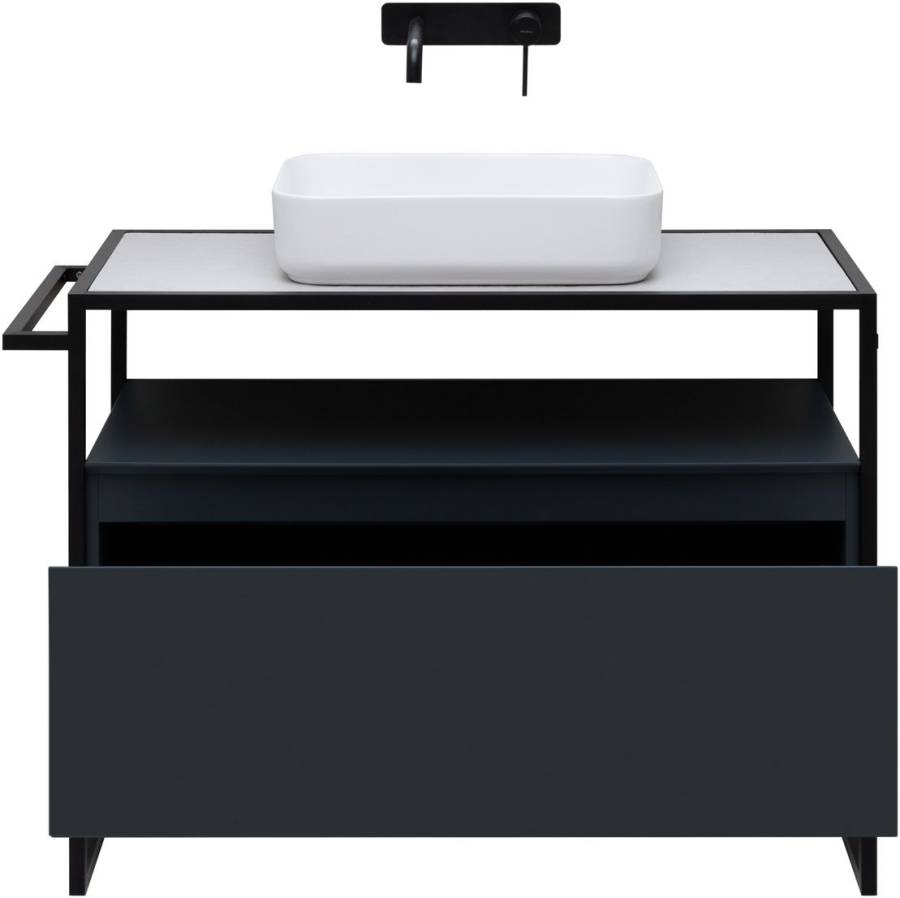 Тумба под раковину Allen Brau Priority 100 1.31003.AM антрацит матовый Тумба под раковину Allen Brau Priority 100 1.31003.AM антрацит матовый