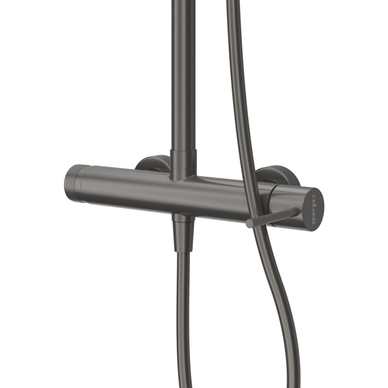 RELAX-CD-IN Душевая стойка со смесителем, сатин RELAX-CD-IN Душевая стойка со смесителем, сатин