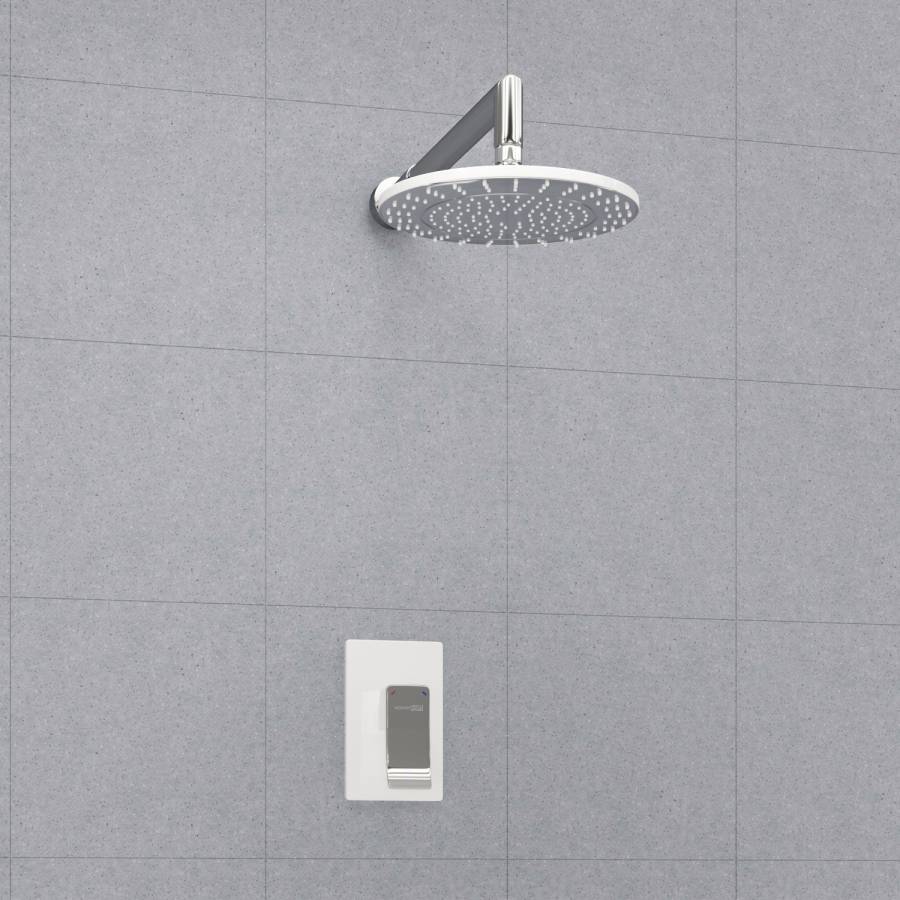 A12667WHITE Встраиваемый комплект для душа с верхней душевой насадкой Wasserkraft A12667WHITE Встраиваемый комплект для душа с верхней душевой насадкой Wasserkraft