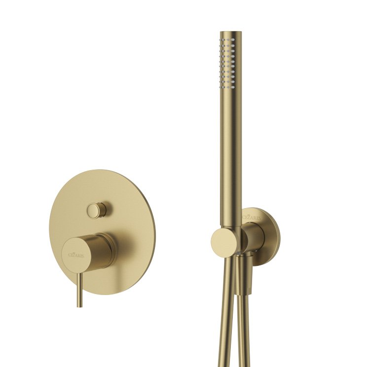 Встраиваемый душевой комплект CEZARES LEAF-DSIP-30-L-ST Встраиваемый душевой комплект CEZARES LEAF-DSIP-30-L-ST