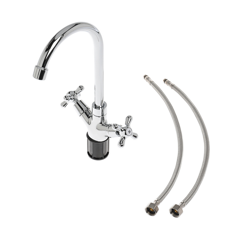 Смеситель для кухни OneLife P03-005cr полимерный Смеситель для кухни OneLife P03-005cr полимерный