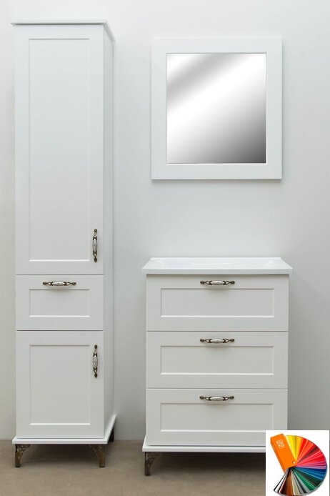 Тумба напольная под умывальник Bali Classic 750х450 3 ящика (ШхГхВ) 750х446х880 Тумба напольная под умывальник Bali Classic 750х450 3 ящика (ШхГхВ) 750х446х880